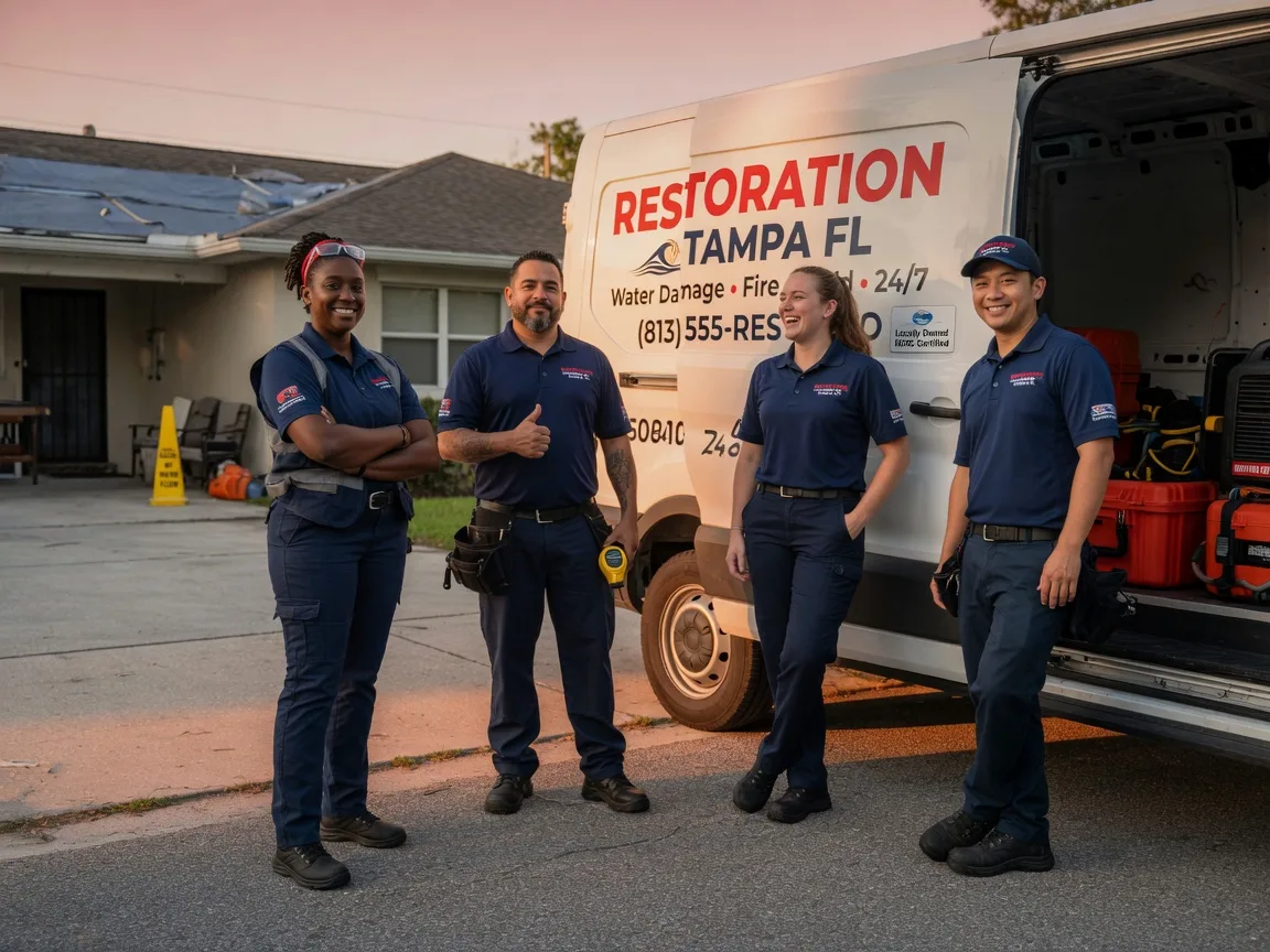 Water Damage Restoration company in Rosharon, TX