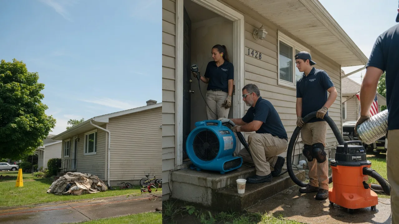 Water Damage Restoration in Rosharon, TX near me